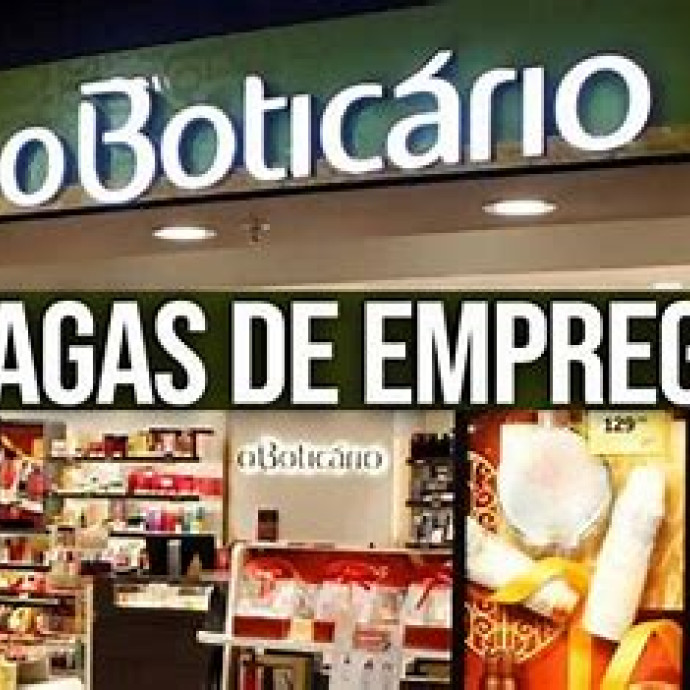 GRUPO O BOTICÁRIO COM VAGAS ABERTAS EM FORMATO PRESENCIAL E MAIS DE 30 VAGAS EM HOME OFFICE