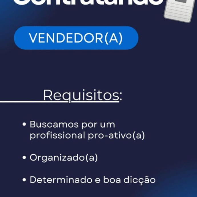 VAGA DISPONÍVEL Samsung Balneário Shopping - Consultor(a) de vendas.