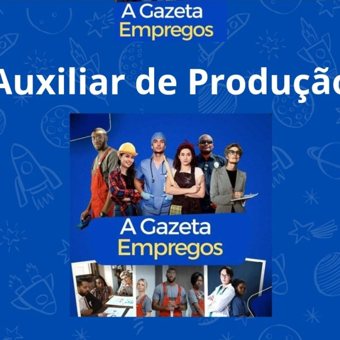 AUXILIAR DE PRODUÇÃO - CANHANDUBA/ITAJAI