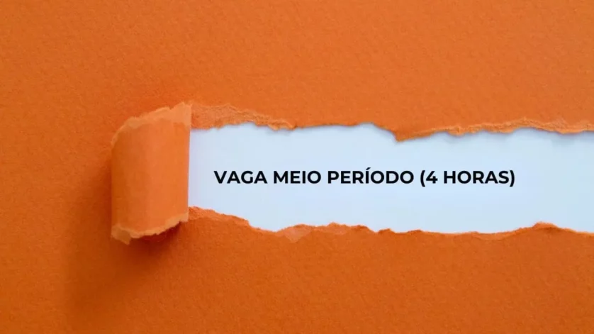  AUXILIAR DE LIMPEZA (Clínica de Fisioterapia) 🕒 Turno da tarde 04 horas
