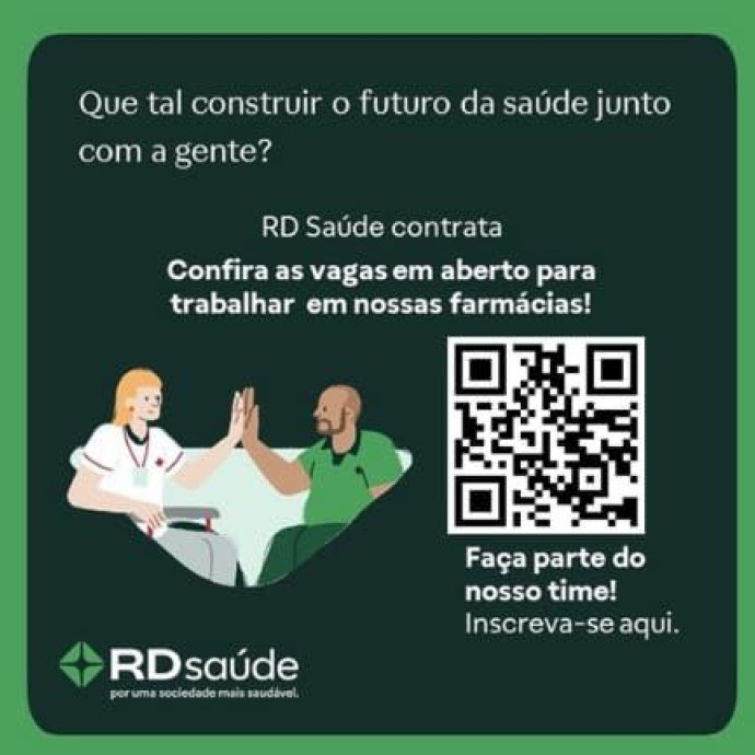 Droga Raia - Avenida Brasil, 2970 - em frente a Havan Vagas para Atendente não precisa de experiência