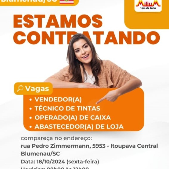 FEIRAO DE EMPREGOS HOJE!!!!