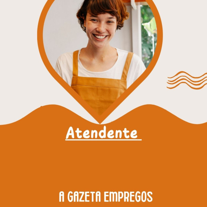 Vaga para Atendente _📍 2 turnos disponíveis 